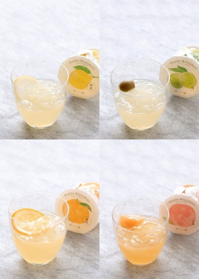 【夏季限定】フルーツくずきり 12個詰め合わせ
