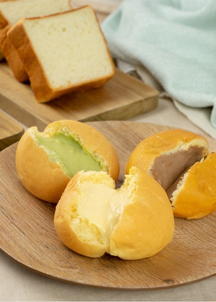 八天堂食パン・くりｰむパン 5個詰合せ| パンお取り寄せ・通販のオンワード・マルシェ