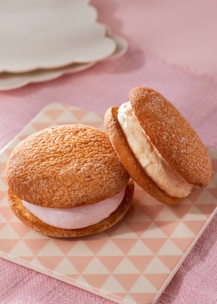 生クリームおゝ垣6入り（いちご・柿チーズ）