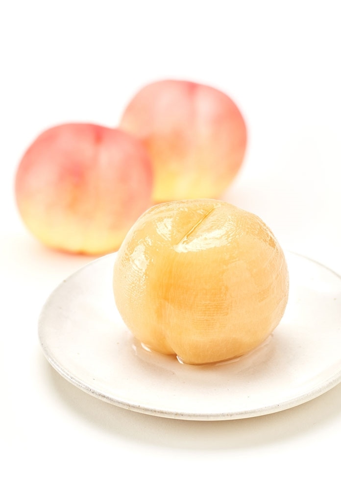 桃農家のまるごと桃コンポートギフトセット　果物お取り寄せ・通販のオンワード・マルシェ