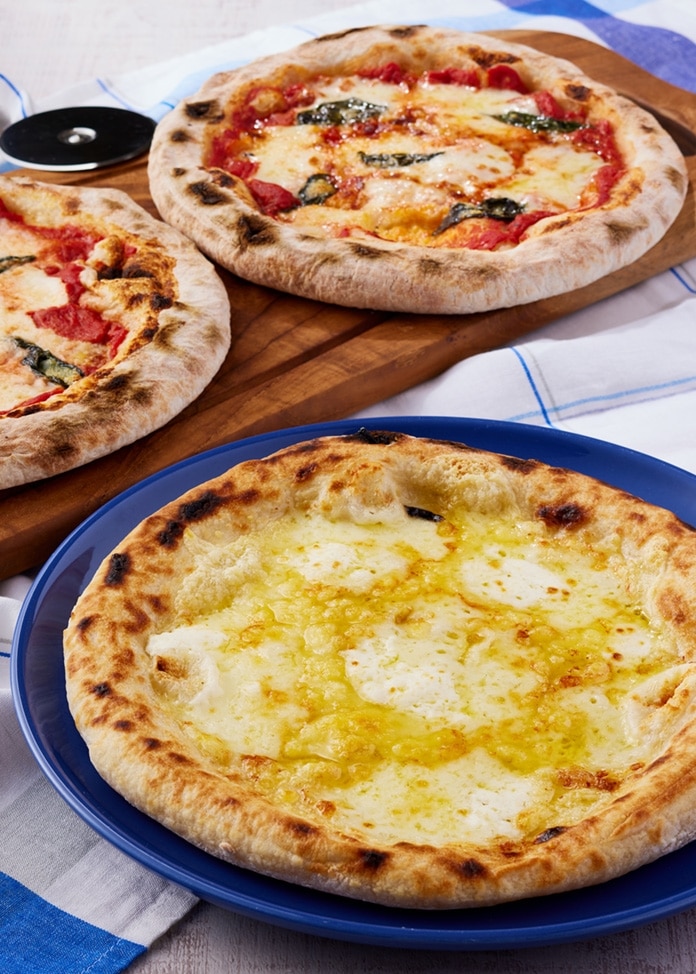 冷凍ピッツァ3枚セットA（マルゲリータ×2、クワトロフォルマッジ×1）|ピザお取り寄せ・通販のオンワード・マルシェ