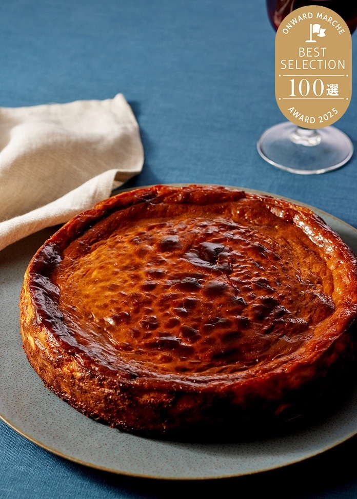 【6号サイズ】京都のパティシエ監修 濃厚人気のバスクチーズケーキ