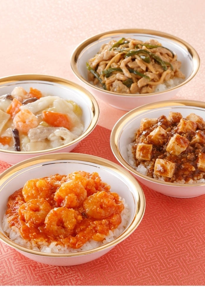 【赤坂四川飯店】どんぶり4種セット（計8食）