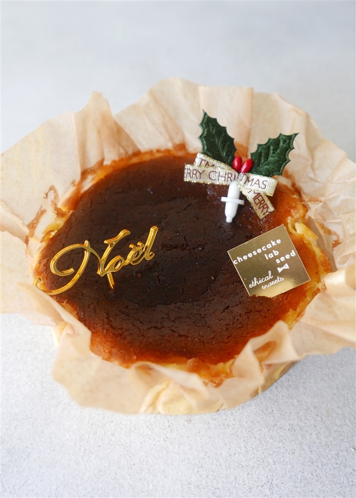 濃厚バスククリスマスケーキ