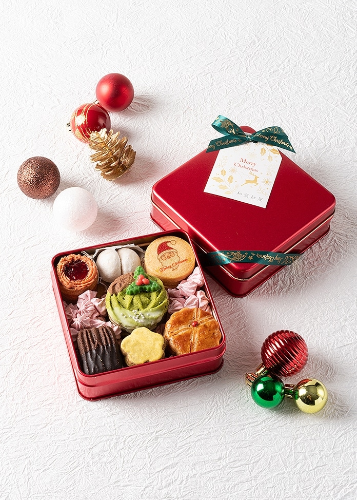 紅屋のクッキー缶 クリスマス2025