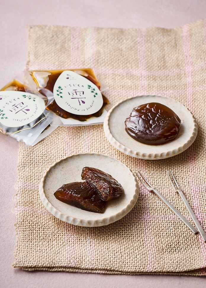 いちじく黒酢甘露煮 いちじくの雫 3個入