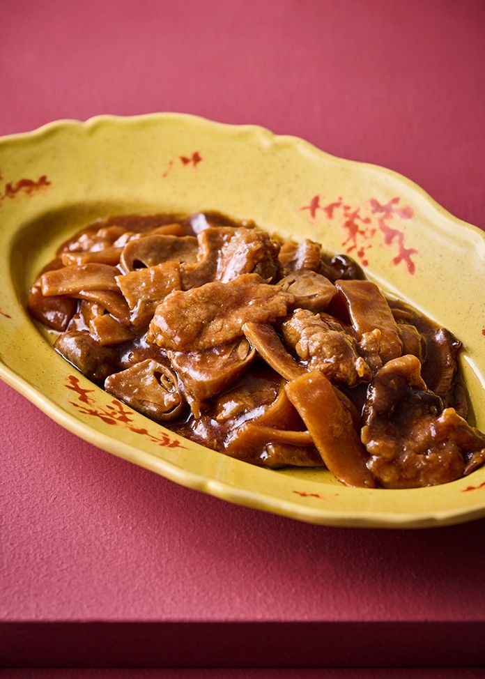 【赤坂四川飯店】牛肉ときのこのオイスターソース炒め 5袋
