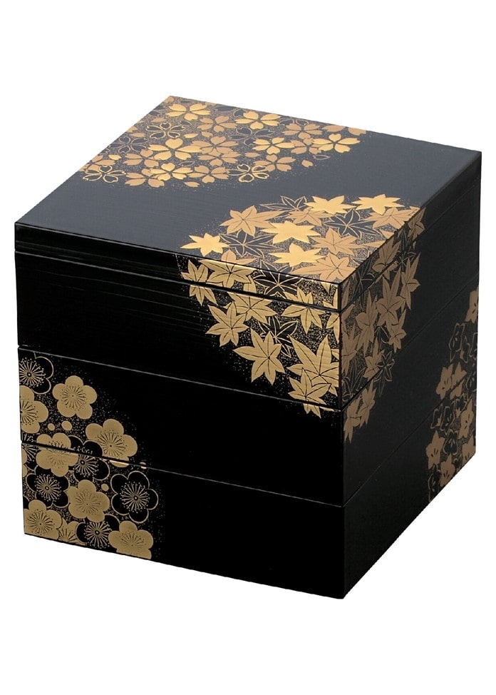 希少・未使用 琉球漆器 漆黒の花器と台座のセット ¥19,800