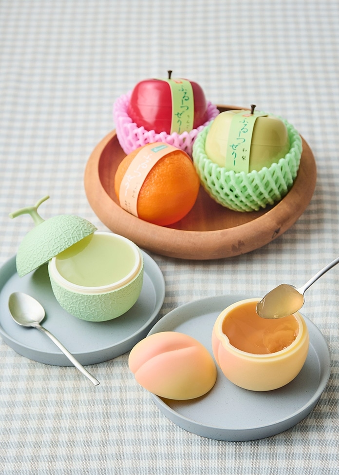 ふるーつぜりー6個入り進物箱タイプ(包装紙包み)