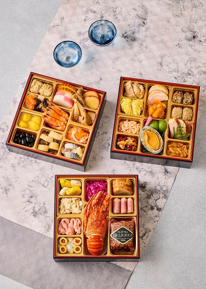 【ホテルニューオータニ】和洋中三段重（3～4人前）