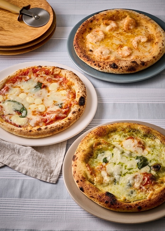 【シン ハラダ（旧アロマフレスカ銀座）】ピッツァ3種セット