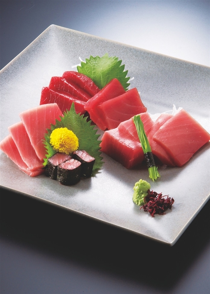 天然南まぐろ赤身＆中トロ刺身切落し（500g）