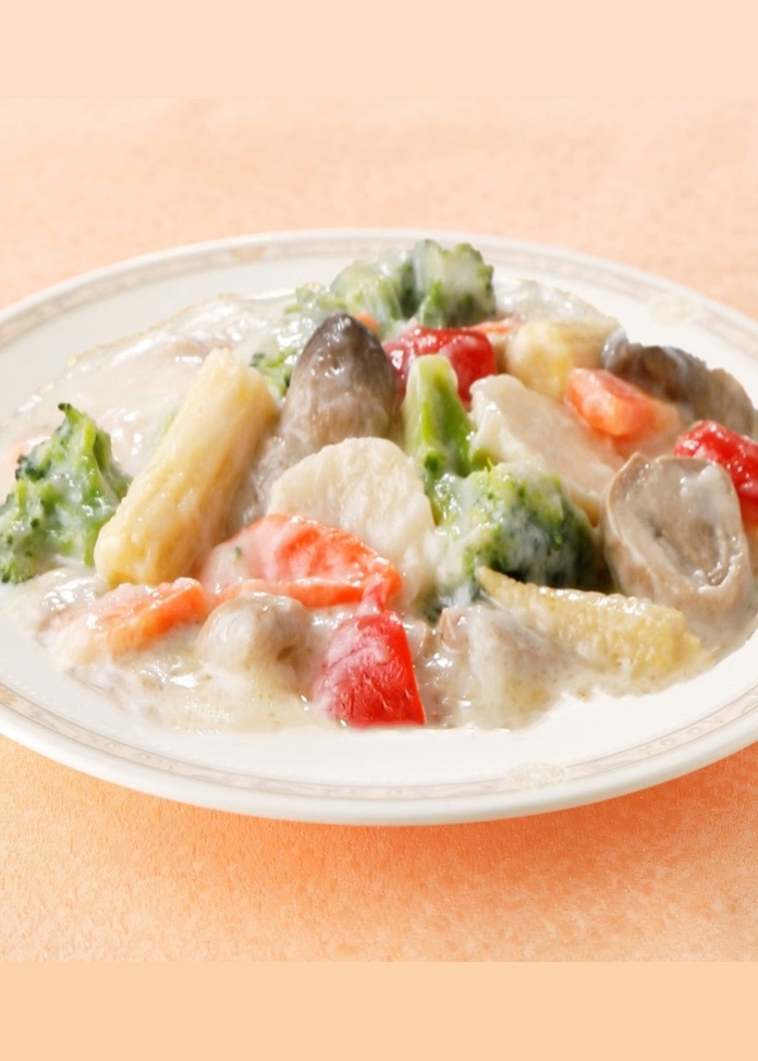 【赤坂四川飯店】彩り野菜のクリームソース煮 6袋