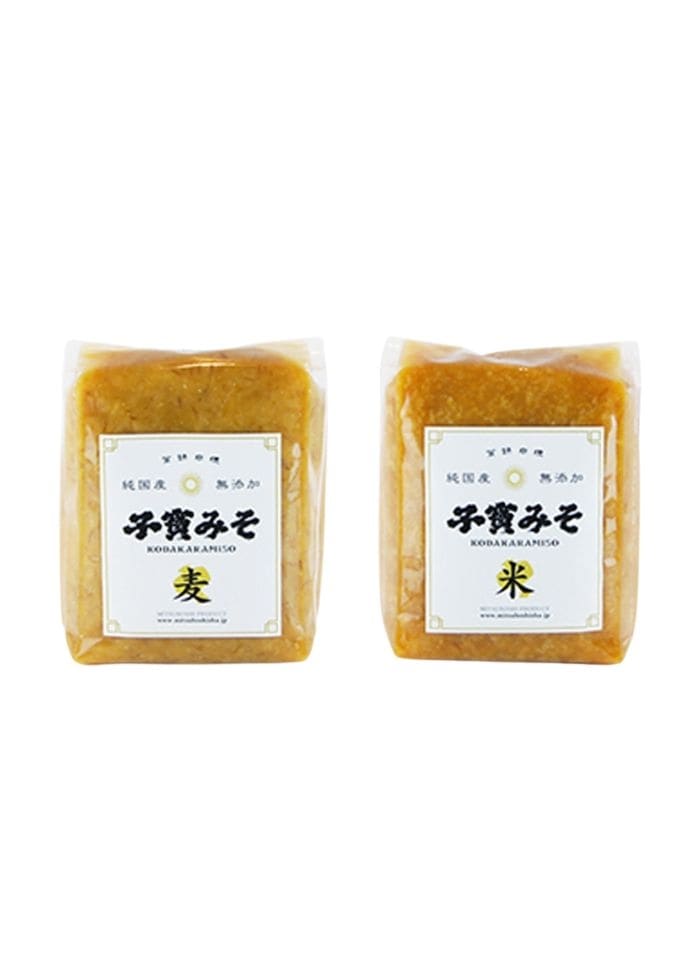 子寶みそ 麦米 各1kgセット