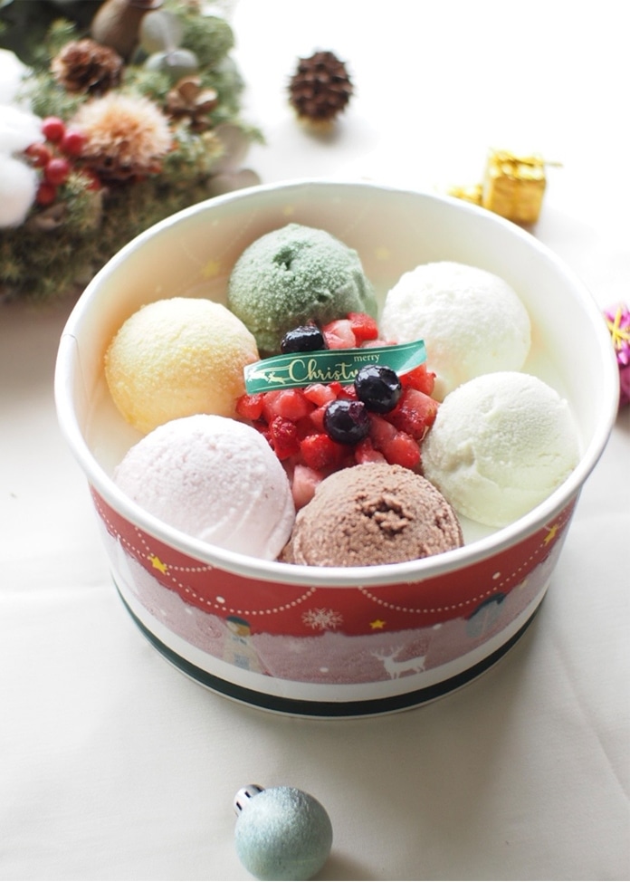 クリスマスジェラートケーキ