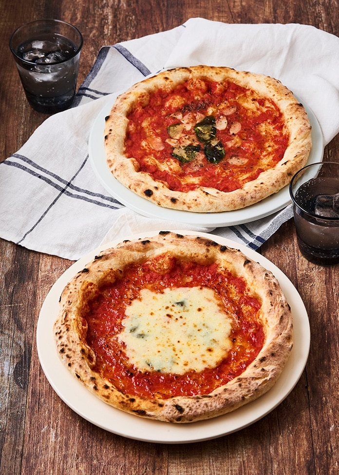 マルゲリータ1枚・マリナーラ1枚