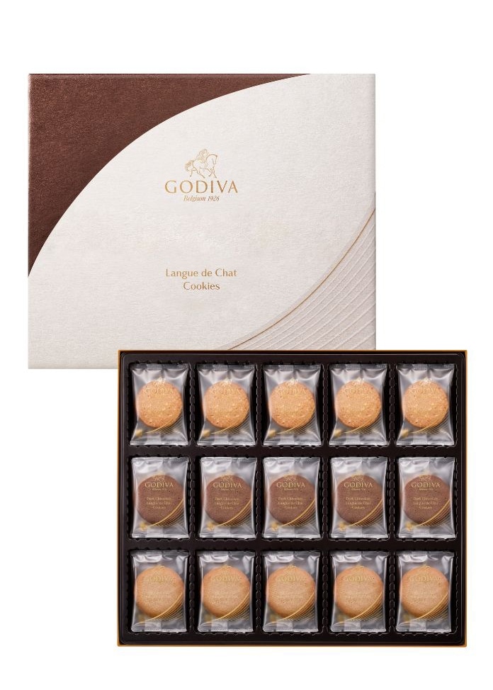 【GODIVA】ラングドシャクッキーアソートメント（52枚入）