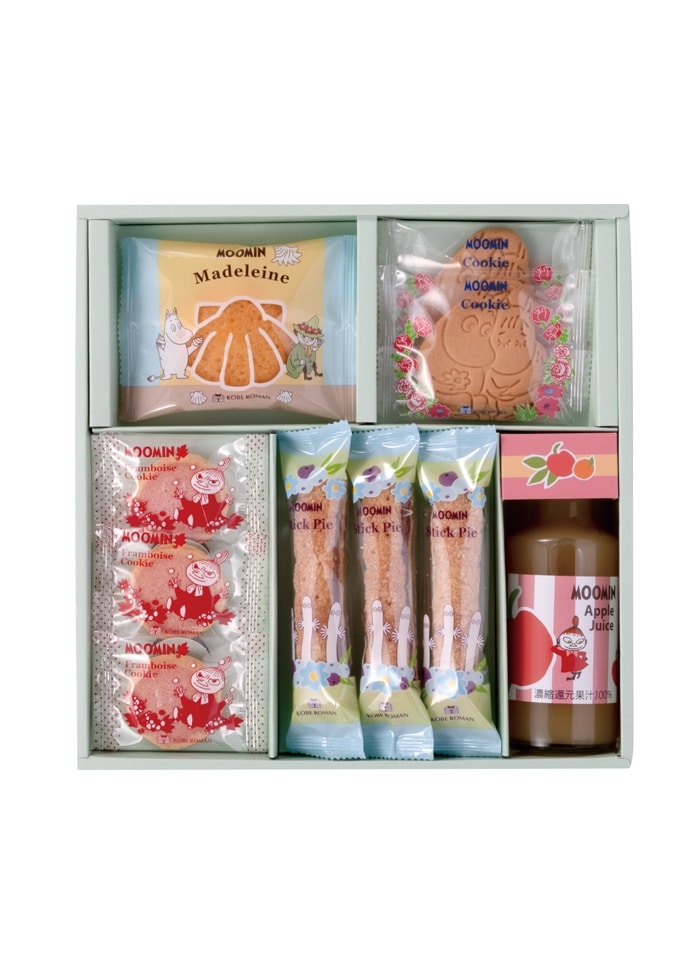 ムーミンジュース＆スイーツセット（MS-15N）