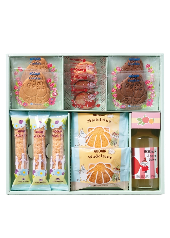 ムーミンジュース＆スイーツセット