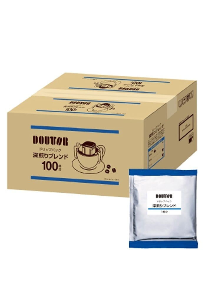 【新春セール限定価格】【ドトール】ドリップコーヒー 深煎りブレンド100p