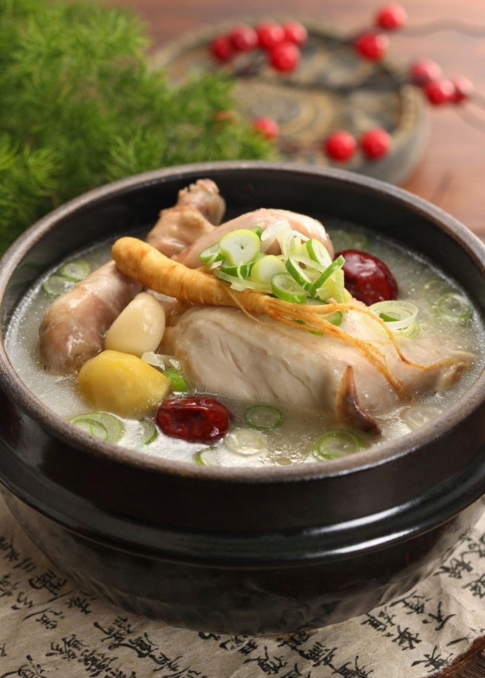 大阪鶴橋参鶏湯専門店「百年の礎」サムゲタン（1kg×4袋）