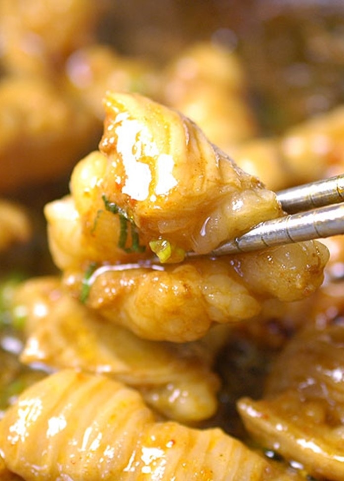 【大阪鶴橋】プルプルうまダレ漬けホルモン（シマチョウ）200g×5