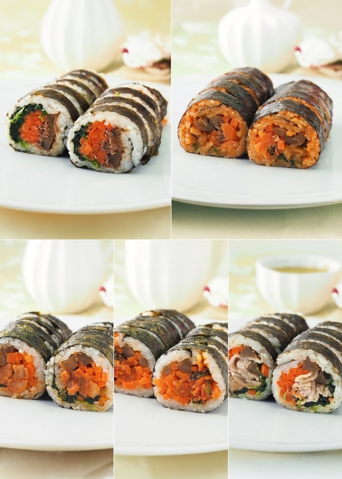 キンパ5種類セット（お肉メイン）