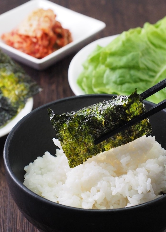 韓国海苔（9切8枚9袋）×6