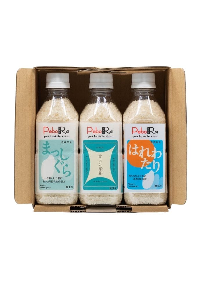 青森のおすすめ米 PeboRa厳選3本セット