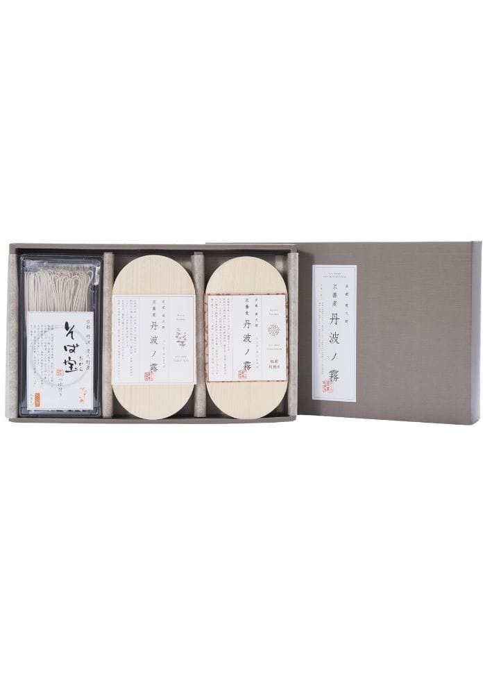 半なま 京蕎麦 いろどり3種セット