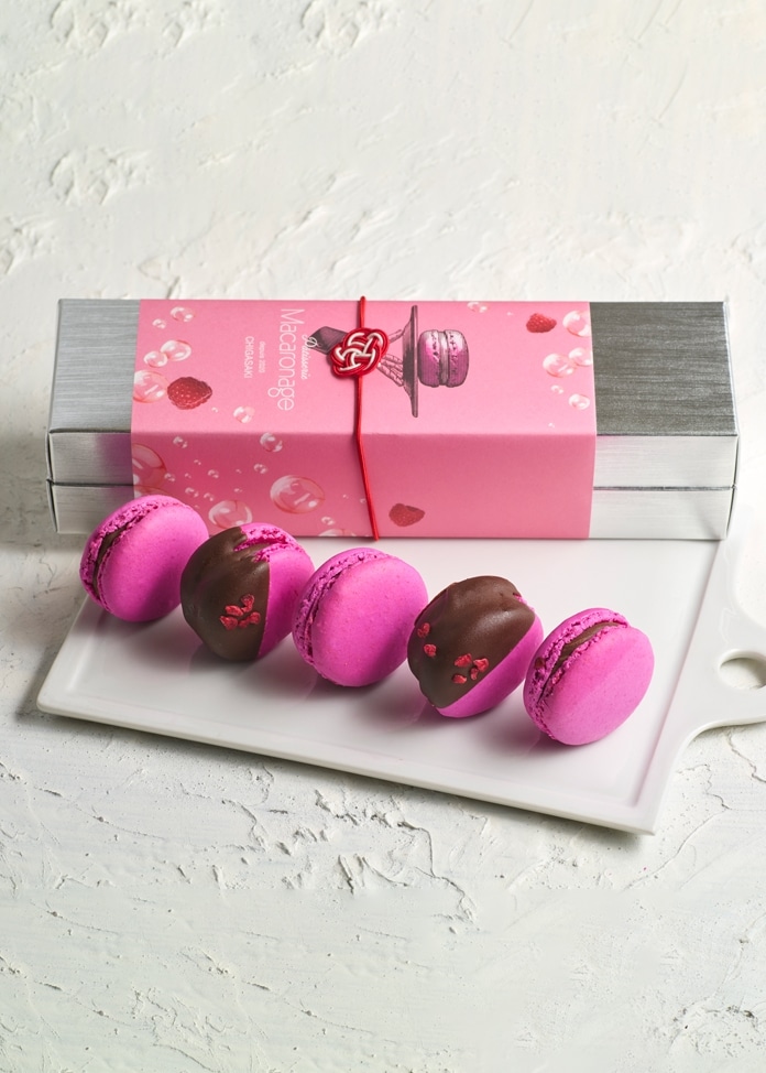 シャンパンマカロン 5個