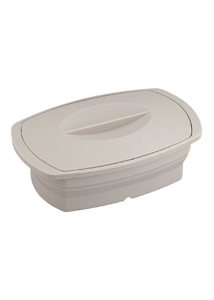 角型シリコンスチーマー（アイボリー）