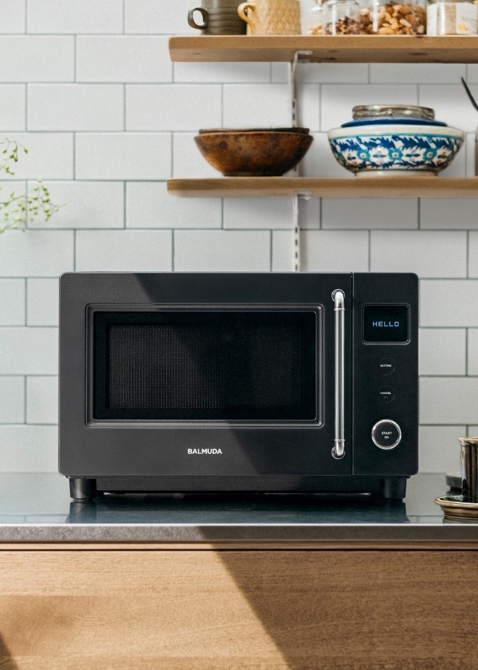 【バルミューダ】バルミューダ ザ・レンジ エス KRN01JP-BK