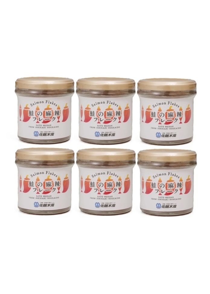 鮭の麻辣フレーク（6本入）