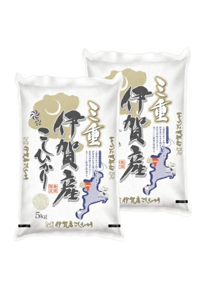 【令和7年産】三重県伊賀産コシヒカリ10kg（5kg×2袋）
