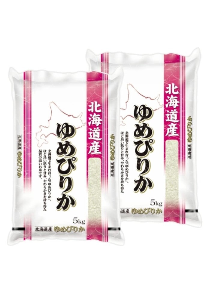 【令和7年産】北海道産ゆめぴりか10kg（5kg×2袋）