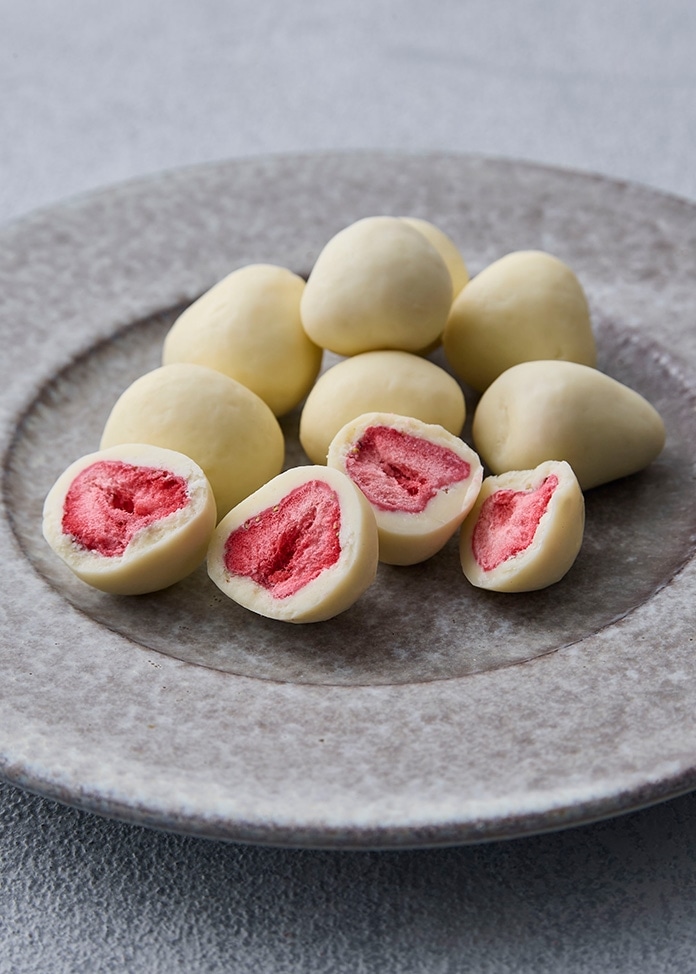 10個 いちごのホワイトチョコレート 仕立て