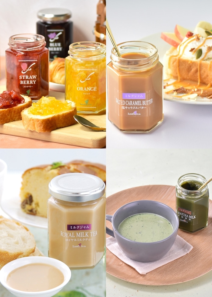 フルーツジャム・スプレッド6個詰合せ