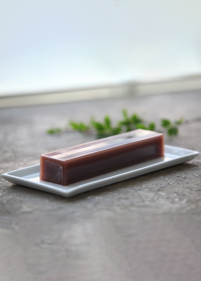 夏ギフト14（本生風水羊羹1棹・栗苞8個）