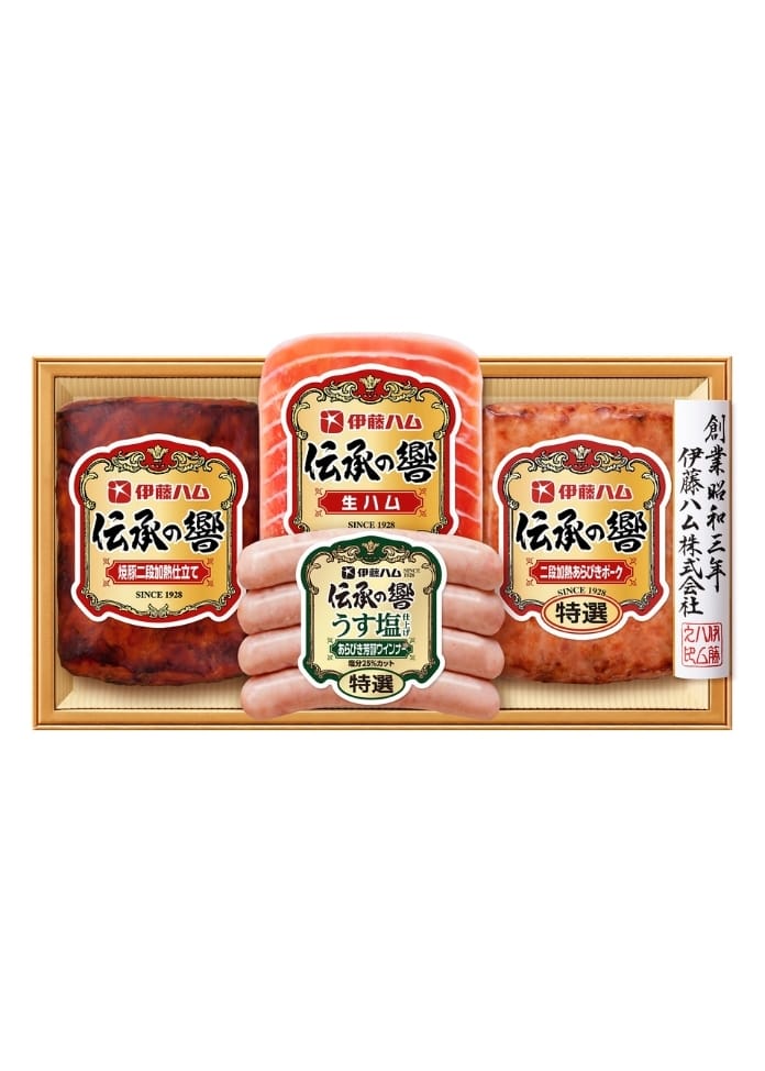 伝承の響ハム詰合せ（4種4品入）