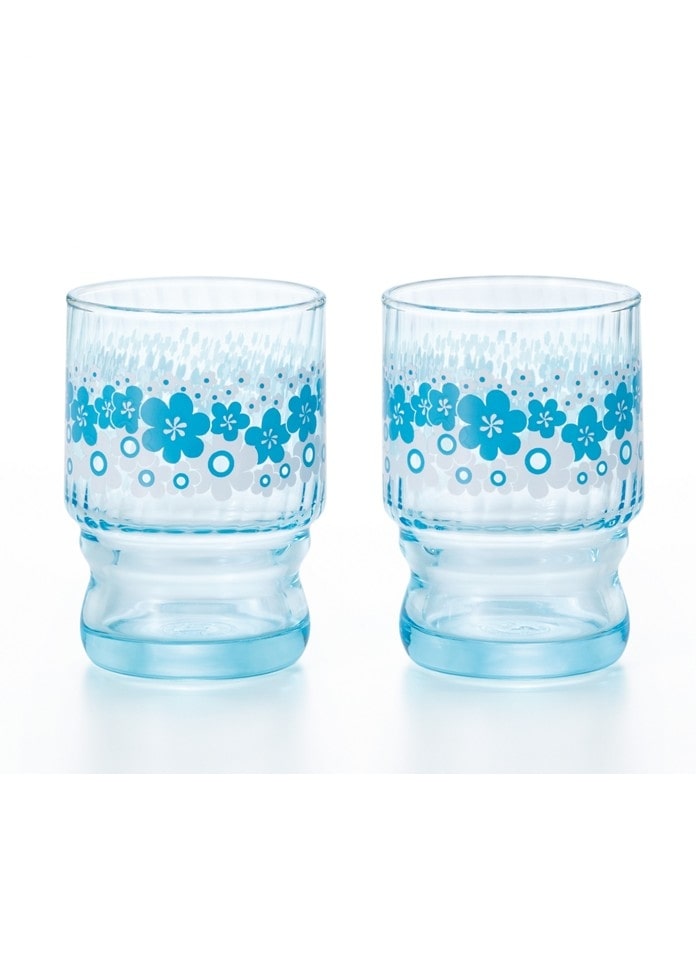 【アデリア】アデリアレトロ 水飲みコップ 花の輪