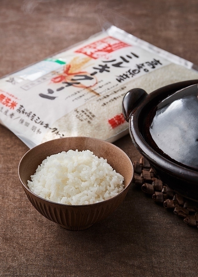 新米【定期便】無洗米 高知県産ミルキークイーン 4kg（2kg×2袋）
