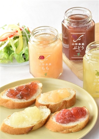 山形県産ジャム4個詰合せ
