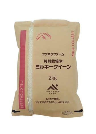 新米【令和7年産】 特別栽培米 ミルキークイーン白米 2kg×2袋