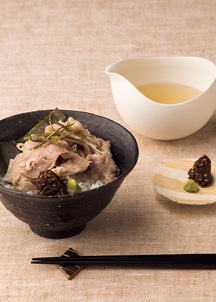 〈日本の極み〉〈京都岩さき〉京都牛の昆布〆だし茶漬け