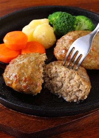 【門崎熟成肉 格之進】ヤケテル金格ハンバーグ 8個セット（120g×8個入り）