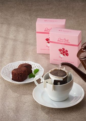 母の日パッケージワンパックコーヒー&トリュフショコラケーキ