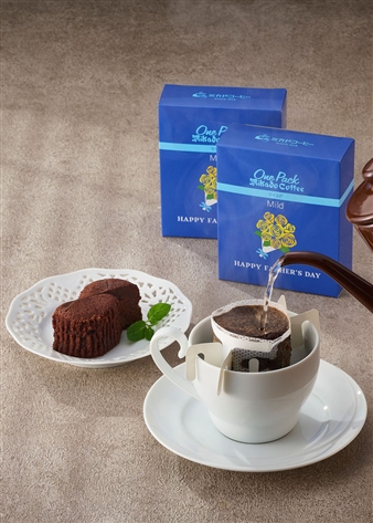 父の日パッケージワンパックコーヒー&トリュフショコラケーキ