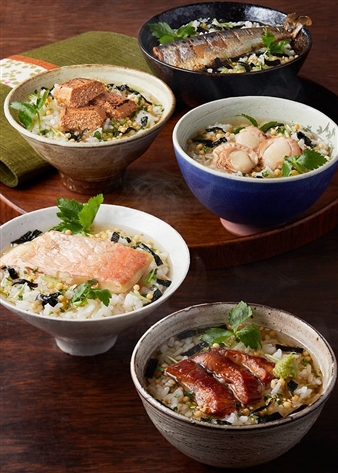 【オンワード・マルシェ限定】 本格だし茶漬け飯膳A（5種5個入り）