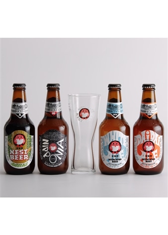 【父の日限定】常陸野ネストビールグラスセット